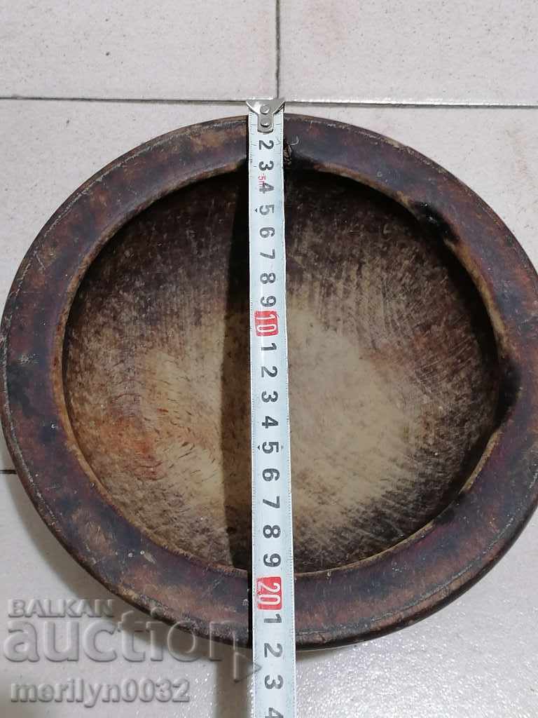 Wooden bowl bowl wooden wooden vessel harbor primitive - 6