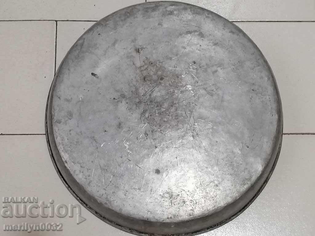 Auction Banitsa tray, baker, tray, blue, copper pot Auction Banitsa tray, baker, tray, blue, copper pot