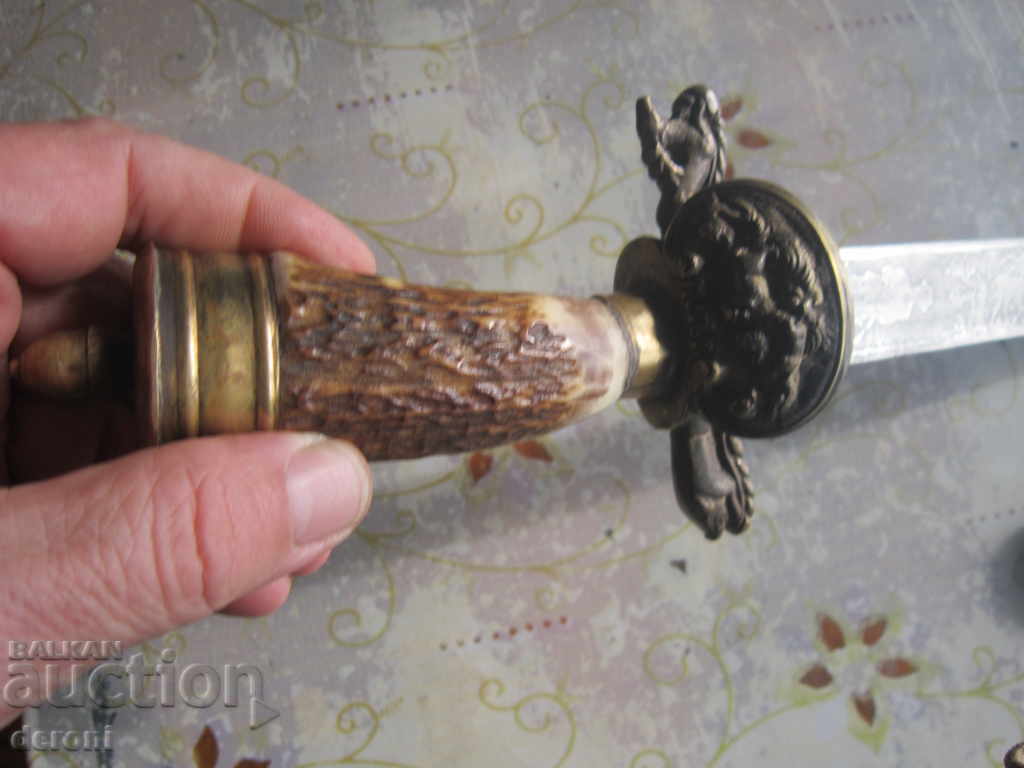 Unique hunting dagger dagger Solingen 3 Reich with price 1400.00 BGN | € 715.81 Unique hunting dagger dagger Solingen 3 Reich with price 1400.00 BGN | € 715.81