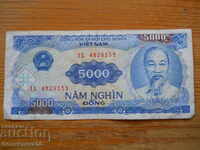 5000 Dong 1991 - Vietnam ( F )