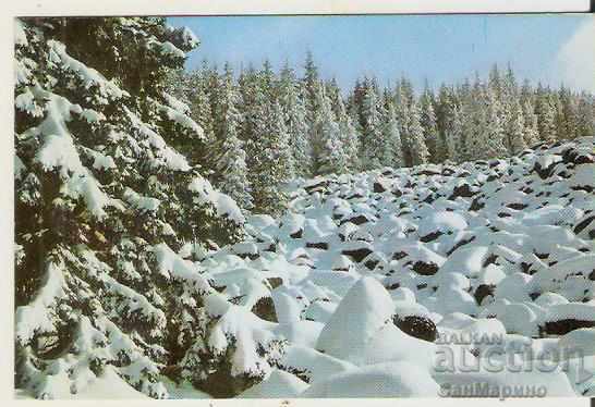 Card Bulgaria Winter landscape 2 *