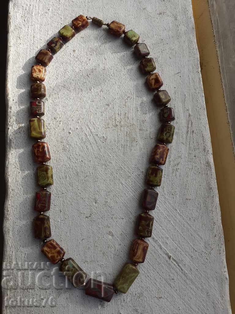 Jasper necklace - necklace necklace