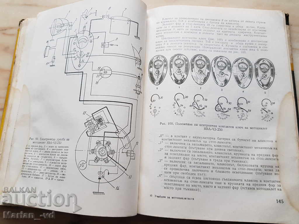 Auction Book Textbook for the motorcyclist - V. Napetov, Grigor Timchev Auction Book Textbook for the motorcyclist - V. Napetov, Grigor Timchev