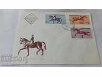 First day envelope Equestrian sport 1965
