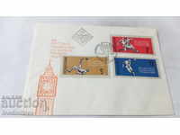First. post office Envelope VIII 1966 FIFA World Cup London