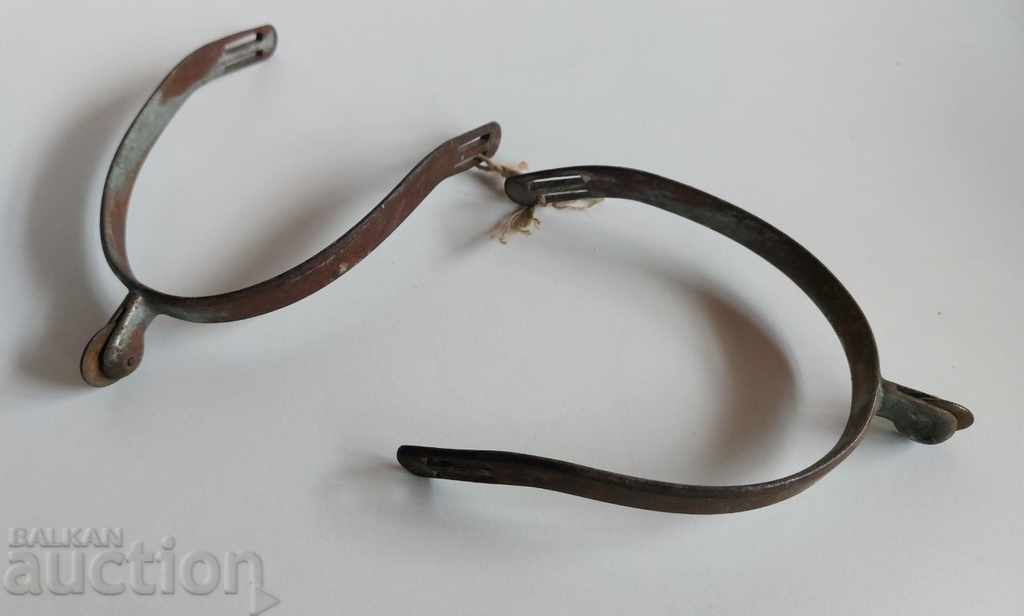 OLD ARMY CAVALRY SPURS STREEMENA KINGDOM OF BULGARIA OLD ARMY CAVALRY SPURS STREEMENA KINGDOM OF BULGARIA