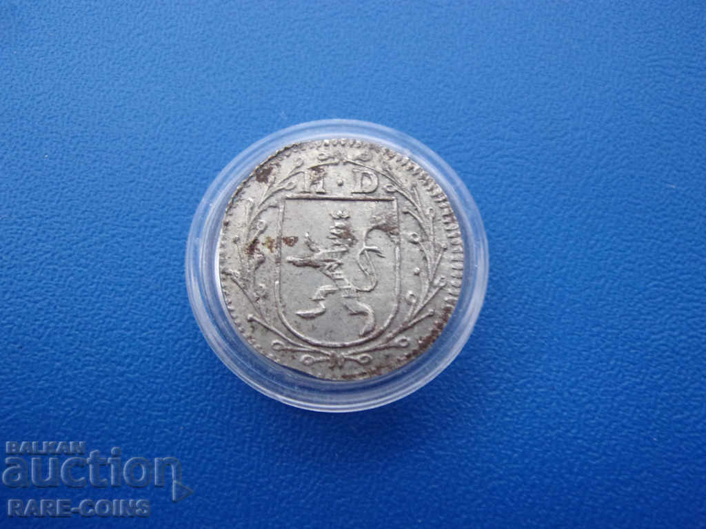 Hesse Darmstadt - Ludwig VIII 2 Kreuzer 1744 Rar Original cu preț € 30.68 | 60.00 BGN