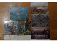 6 pcs. MAIL PLEVEN PANORAMA CARDS !!!