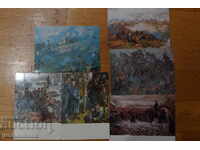 6 бр. ПОЩ. КАРТИЧКИ ПЛЕВЕН ПАНОРАМА !!!