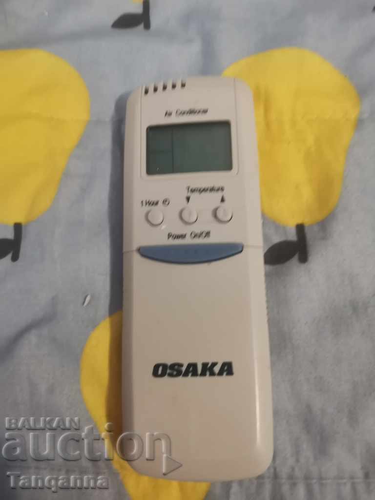Remote control for Osaka air conditioner