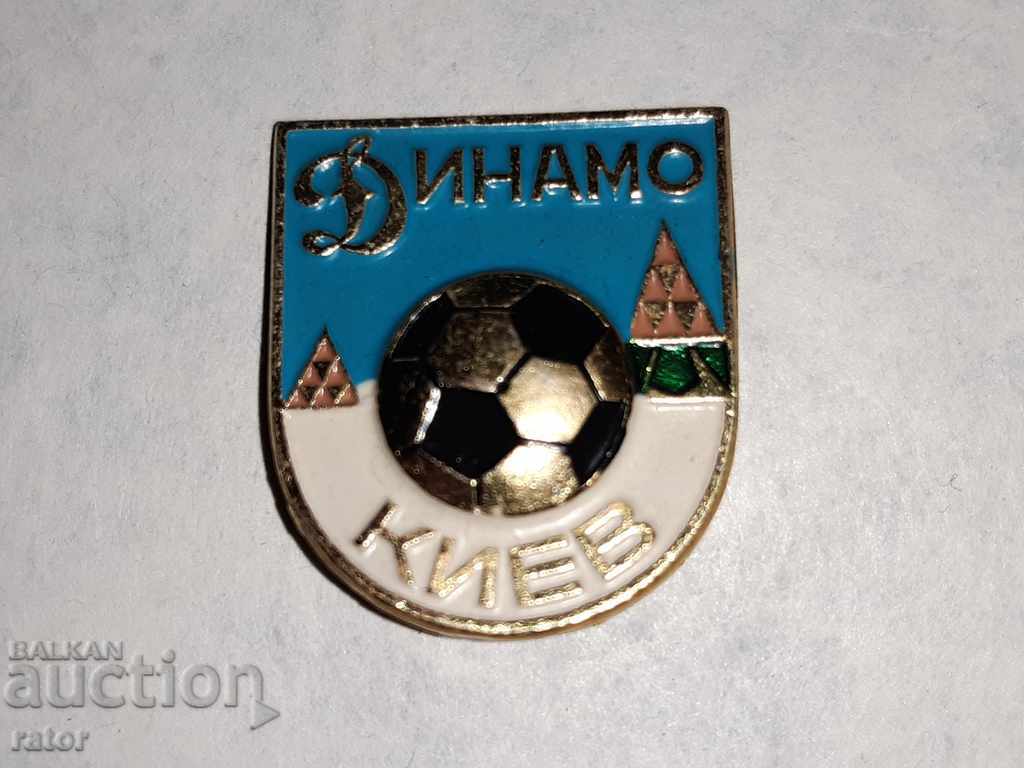 Licitație Ecusoane fotbal DYNAMO KIEV, insignă, fotbal