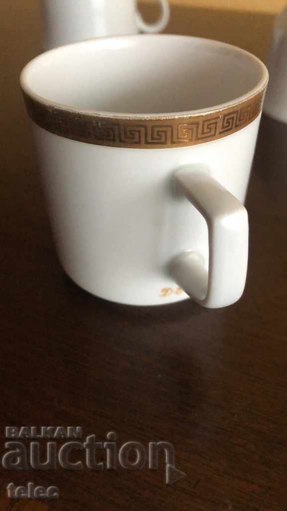 Παράδοση Σετ συλλεκτικών φλιτζανιών καφέ - ποιοτική γερμανική πορσελάνη