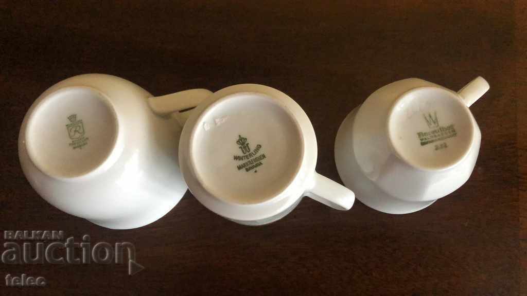 Σετ συλλεκτικών φλιτζανιών καφέ - ποιοτική γερμανική πορσελάνη - 5
