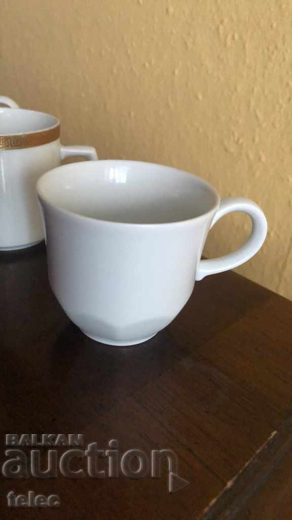 Σετ συλλεκτικών φλιτζανιών καφέ - ποιοτική γερμανική πορσελάνη - 6