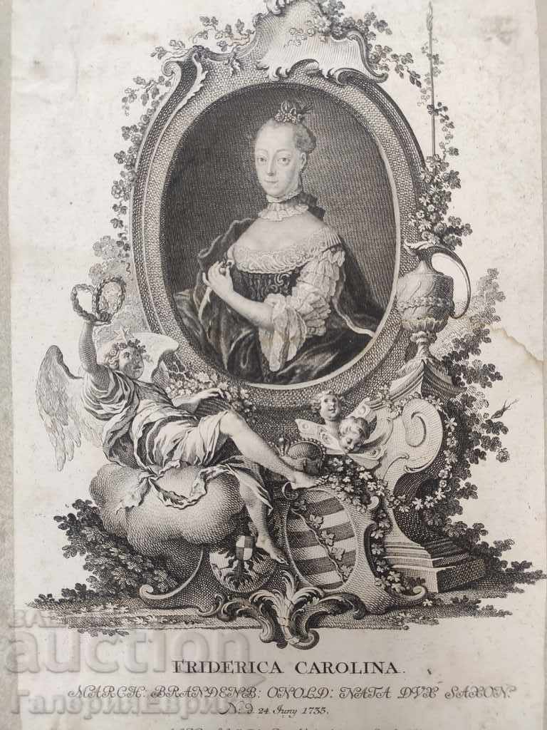 Auction Old lithographic graphics 1735 Auction Old lithographic graphics 1735