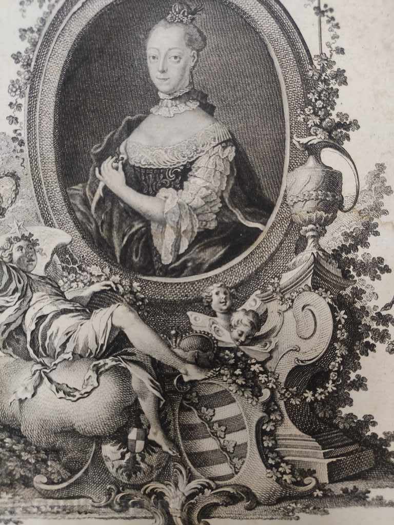 Delivery of Old lithographic graphics 1735 Delivery of Old lithographic graphics 1735