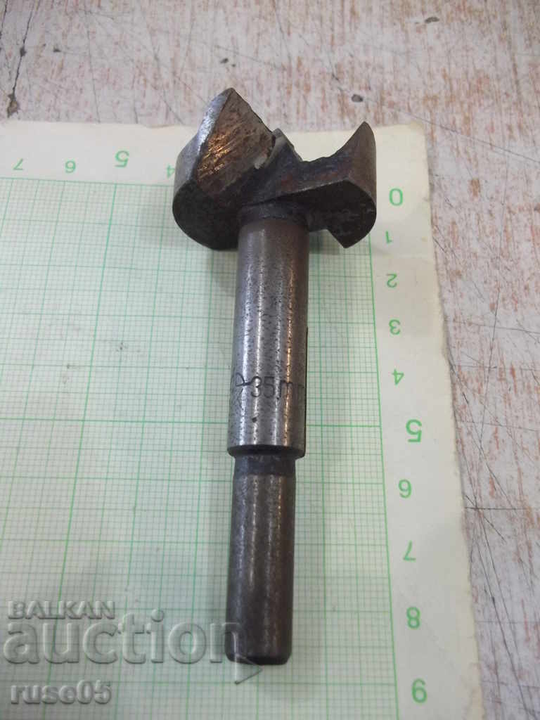 Delivery of Milling cutter (Ø 35 mm.) For drilling holes in wood Delivery of Milling cutter (Ø 35 mm.) For drilling holes in wood