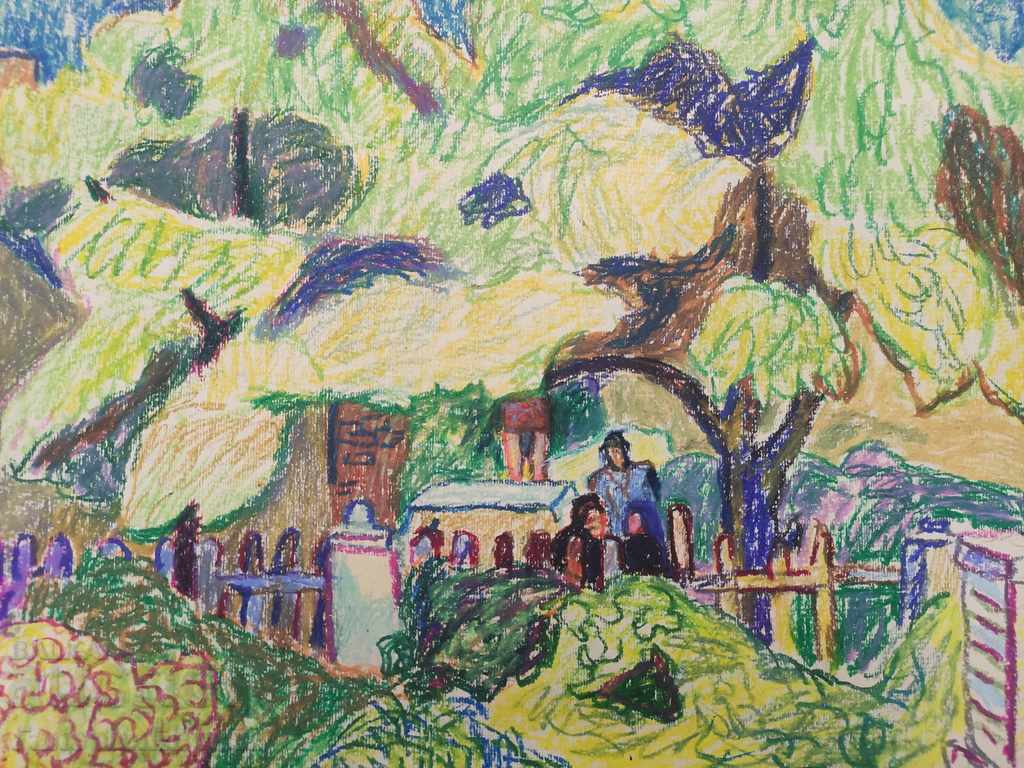 Auction Master painting unsigned Auction Master painting unsigned