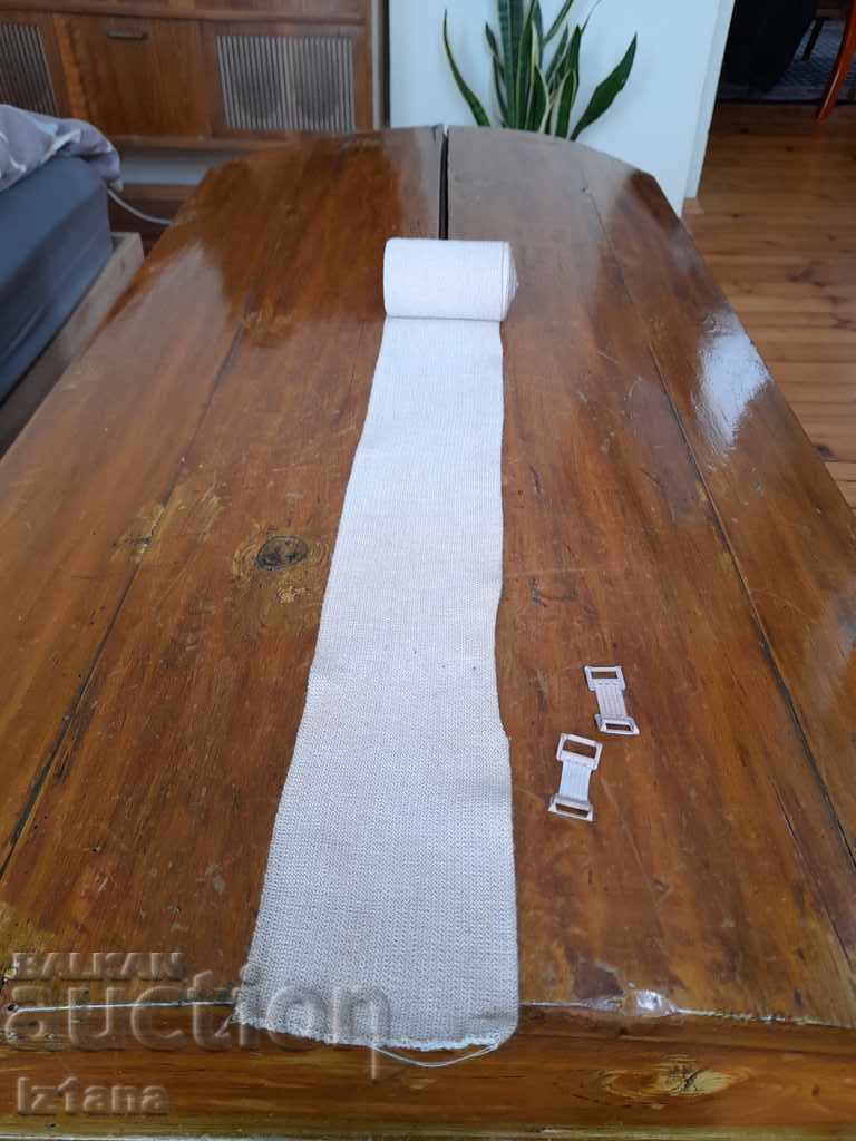 Auction Old elastic bandage Auction Old elastic bandage