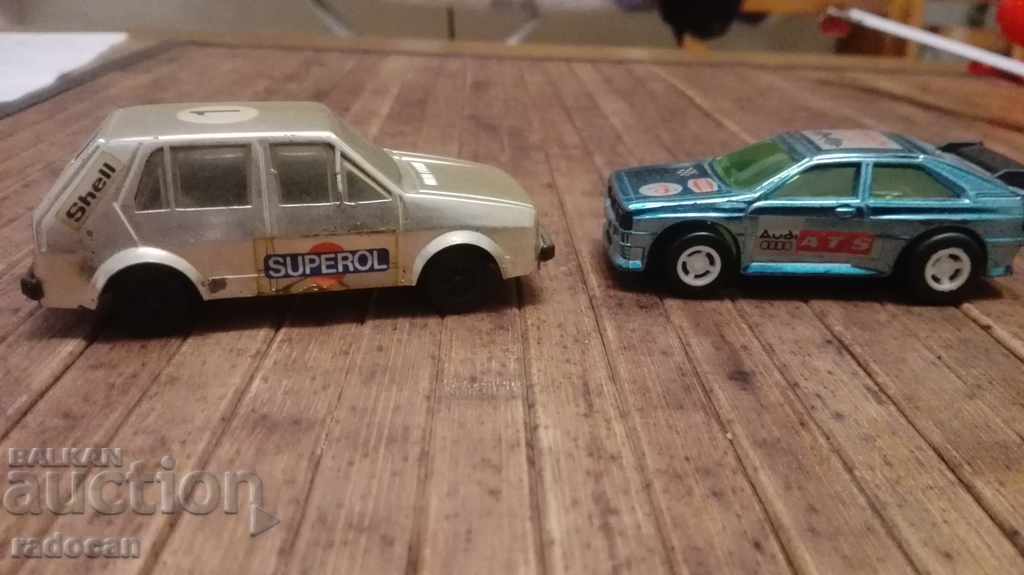 Доставка на Играчки, колички Audi Coupe Quatro и VW Golf