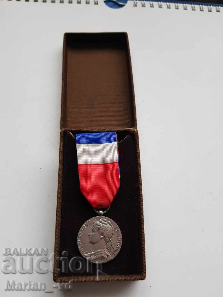 medalie de argint franceză