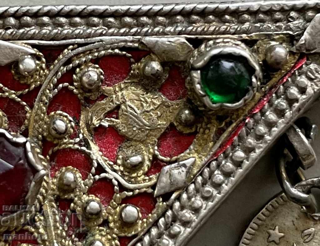 5003 Ottoman Empire muska amulet three seals tugri silver with price 350.00 BGN | € 178.95 5003 Ottoman Empire muska amulet three seals tugri silver with price 350.00 BGN | € 178.95