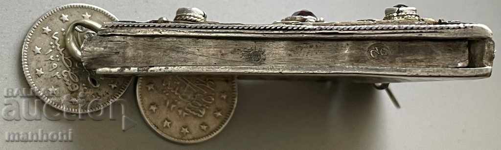 Delivery of 5003 Ottoman Empire muska amulet three seals tugri silver Delivery of 5003 Ottoman Empire muska amulet three seals tugri silver