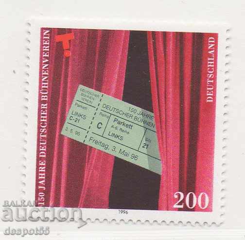 1996. ГФР. 150-годишнина на Театралното дружество.