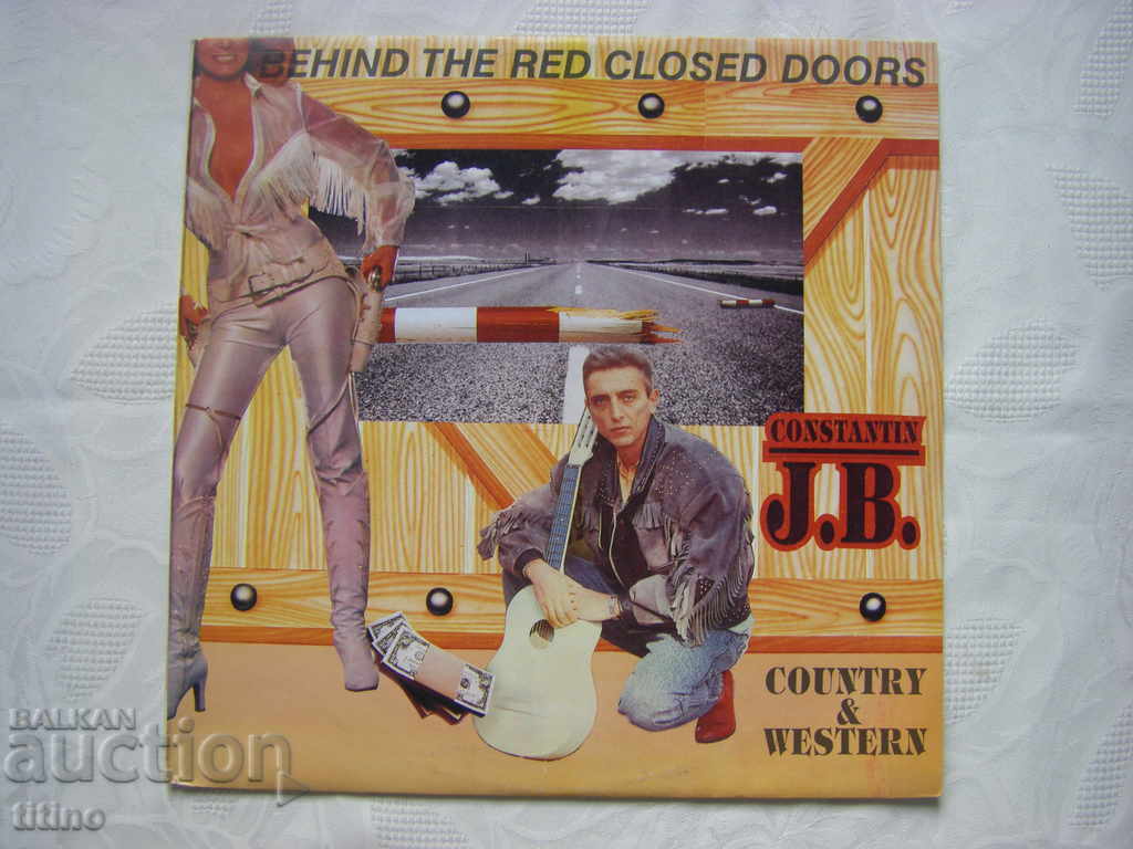 BTA 12781 - În spatele ușilor închise roșii - J. B. Constantin
