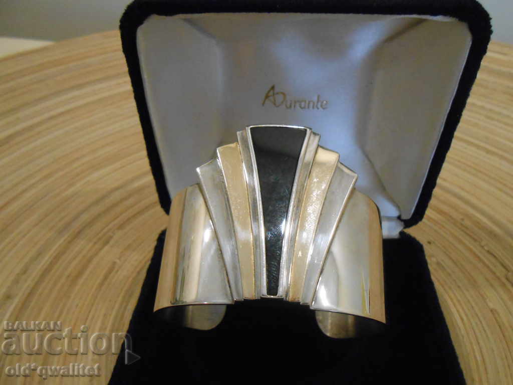 Auction Massive SILVER BRACELET, SILVER 925, Certificate Auction Massive SILVER BRACELET, SILVER 925, Certificate