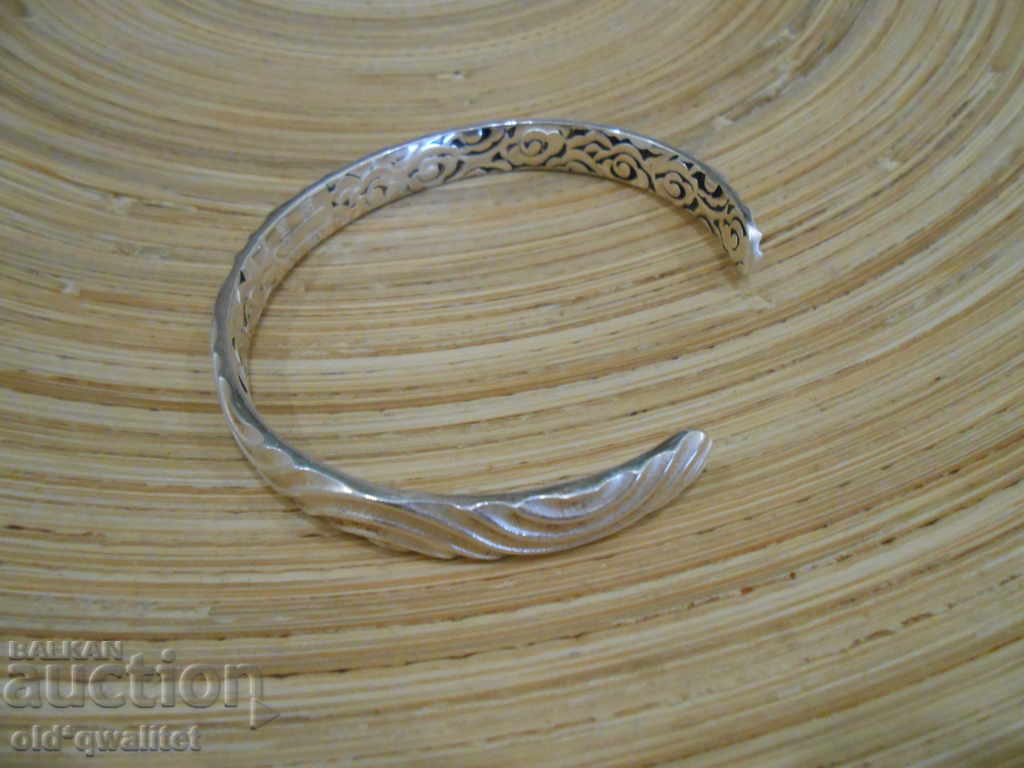 Solid SILVER BRACELET, SILVER 999, Asian stamps - 5 Solid SILVER BRACELET, SILVER 999, Asian stamps - 5