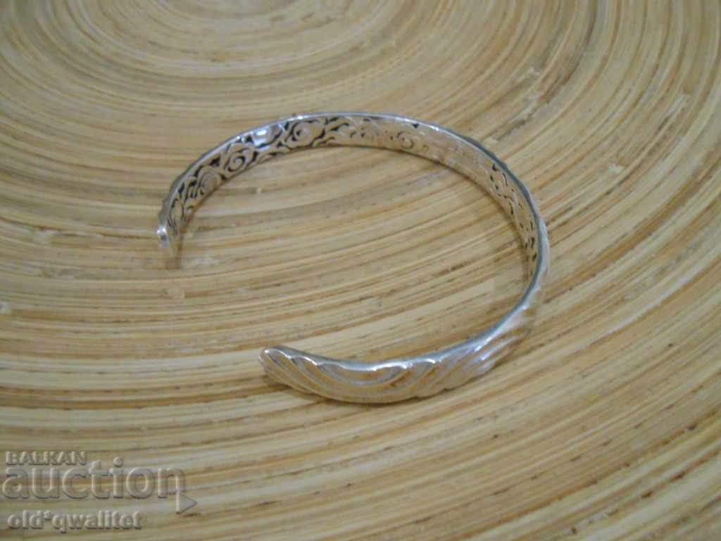 Solid SILVER BRACELET, SILVER 999, Asian stamps - 7 Solid SILVER BRACELET, SILVER 999, Asian stamps - 7