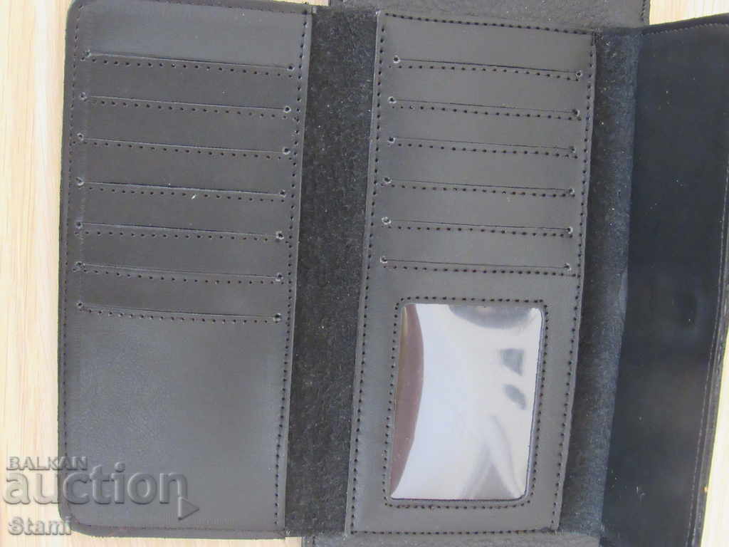 Livrarea Geanta 2 in 1 dama din piele naturala - neagra, noua, Mongolia