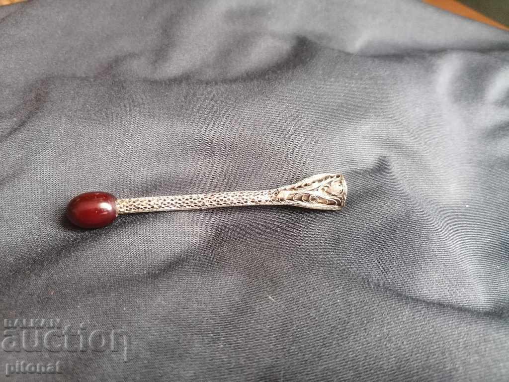 Old silver cigarette filigree fortune with price 110.00 BGN | € 56.24 Old silver cigarette filigree fortune with price 110.00 BGN | € 56.24