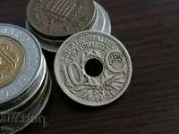 Mонета - Франция - 10 сентима | 1921г.