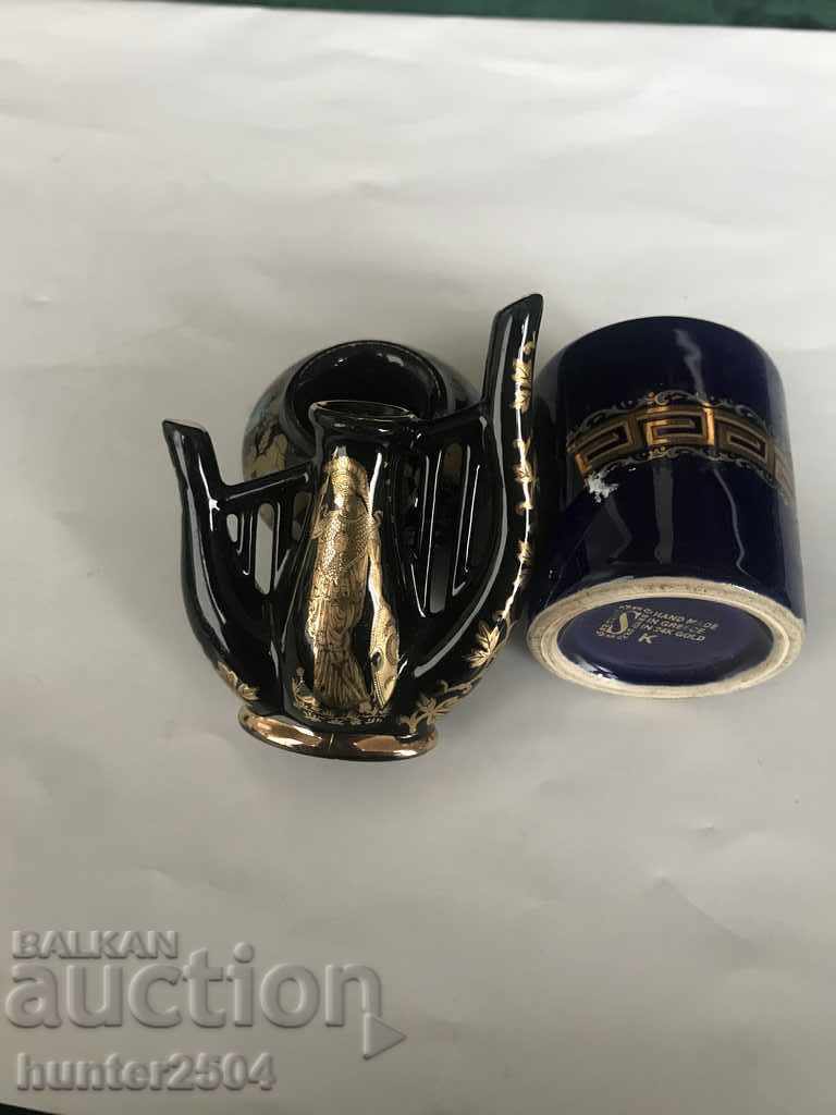 Suveniruri-Grecia, sfeșnice vechi-3 buc. cu preț € 7.95 | 15.55 BGN