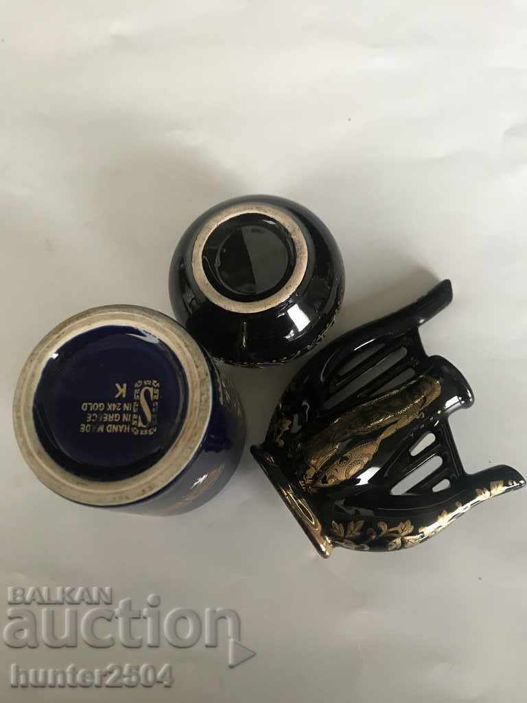 Livrarea Suveniruri-Grecia, sfeșnice vechi-3 buc.