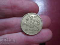 LITHUANIA 20 cents 1997