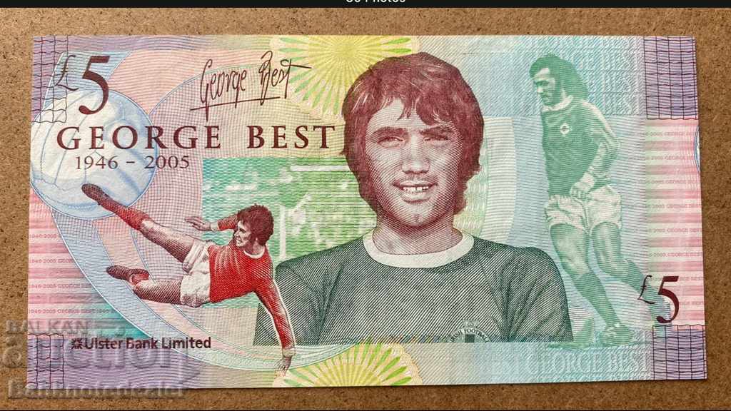 Northern Ireland 5 Pounds 2006 Ulster Bank Pick 337 Ref 8123