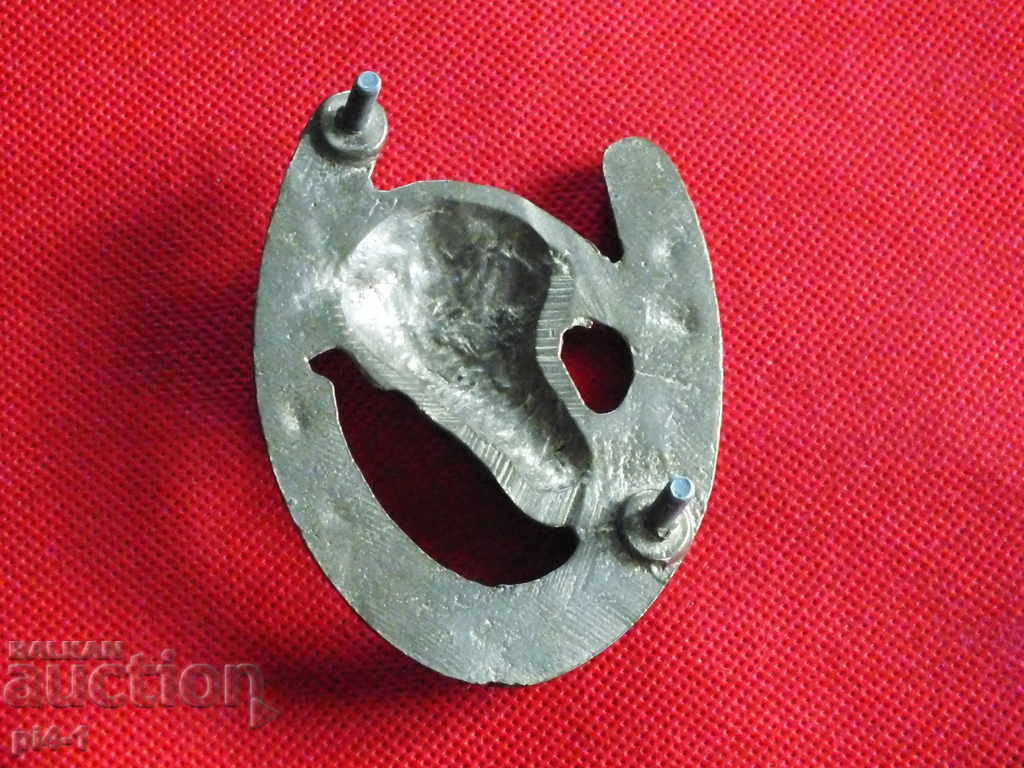 Licitație Aplicație cu potcoavă din bronz solid Licitație Aplicație cu potcoavă din bronz solid