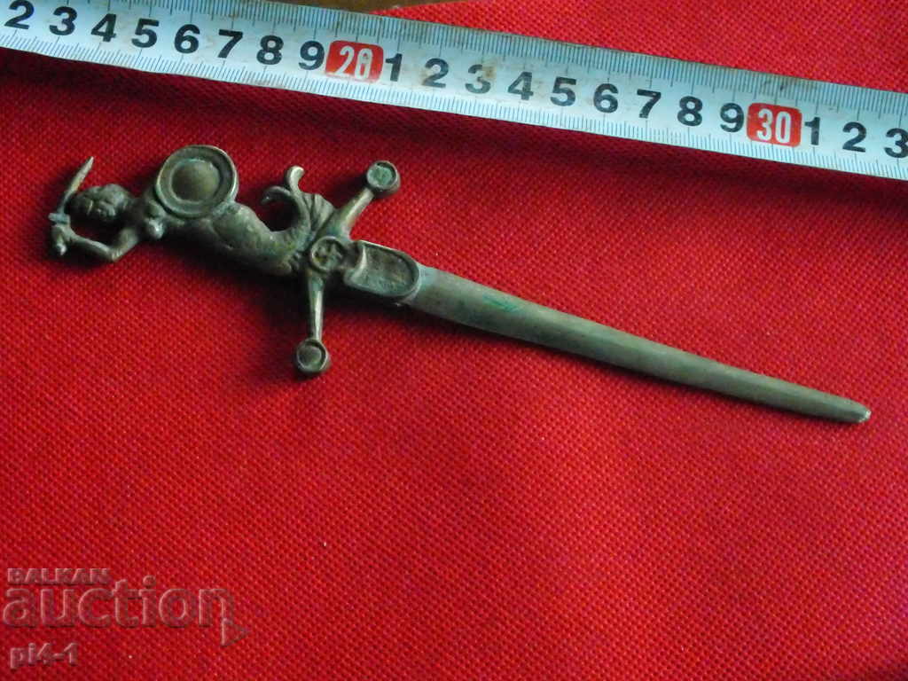 Old Bronze Letter Knife with price 45.00 BGN | € 23.01