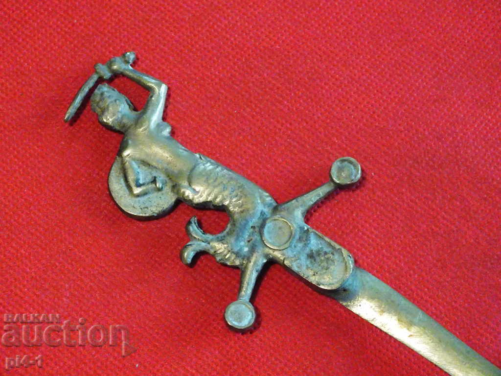 Delivery of Old Bronze Letter Knife