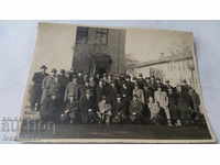 Photo Sofia A large group of men in winter coats