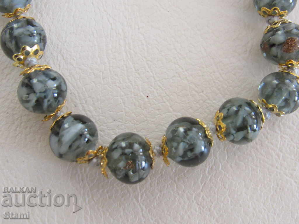 Handmade Murano glass bracelet, Venice - 5