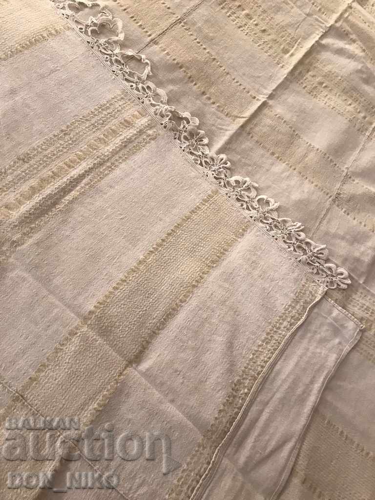 Kenaren Sheet with Hand Knitted Lace - 7