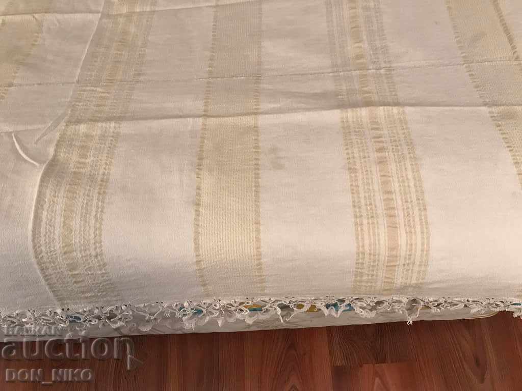 Kenaren Sheet with Hand Knitted Lace