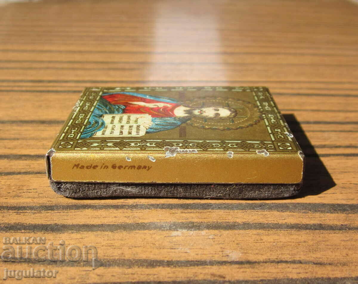 vintage German home icon lithograph metal marked - 5 vintage German home icon lithograph metal marked - 5