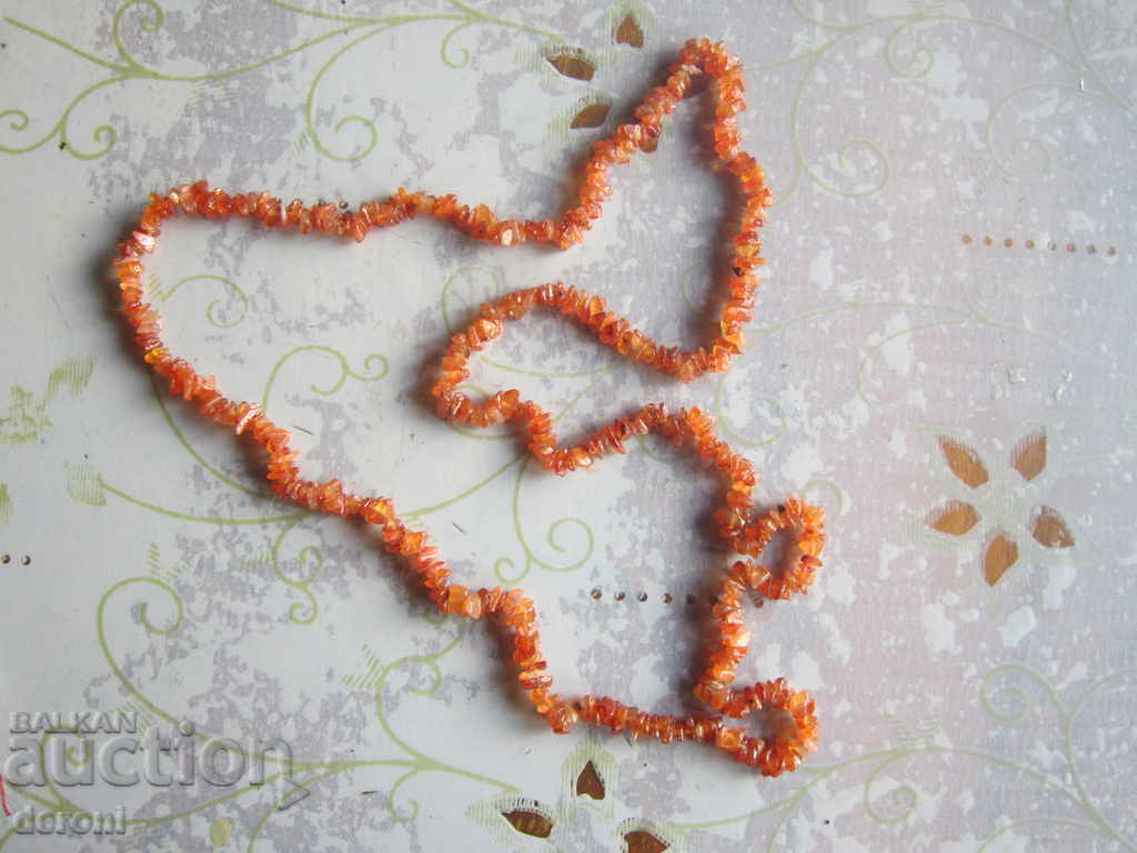 Great necklace necklace with grenade stones with price 15.00 BGN | € 7.67 Great necklace necklace with grenade stones with price 15.00 BGN | € 7.67