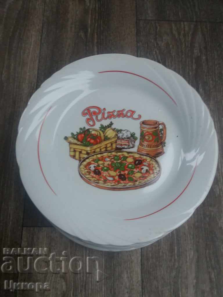 PORCELAIN PLATE SET-6 pcs - 5 PORCELAIN PLATE SET-6 pcs - 5