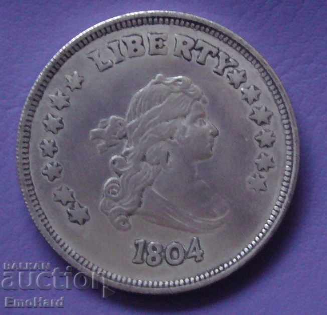 ΗΠΑ 1 δολάριο 1804 ΑΝΤΙΓΡΑΦΟ με τιμή € 2.50 | 4.89 BGN